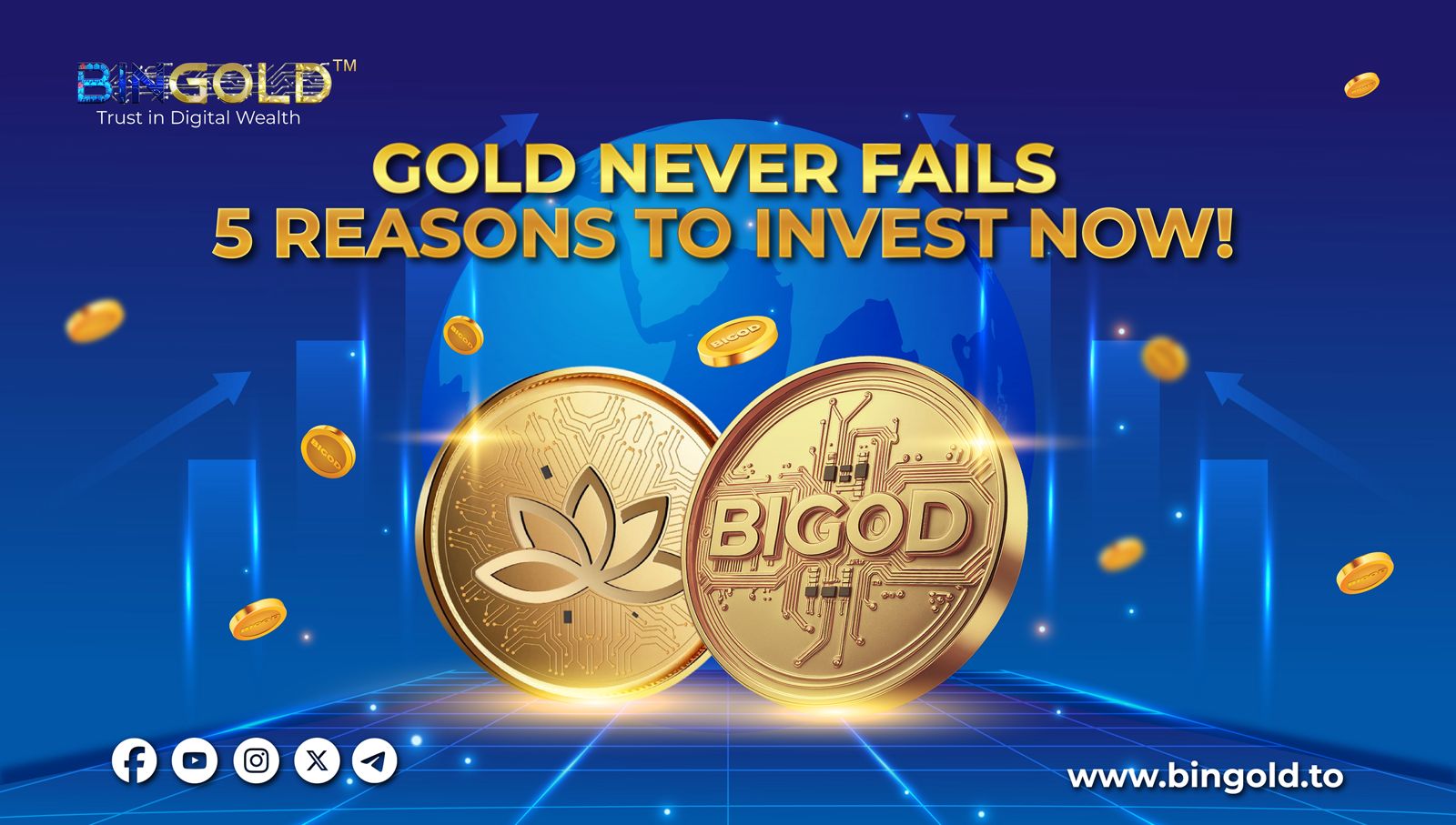 Top 5 Reasons to Invest in Gold Now