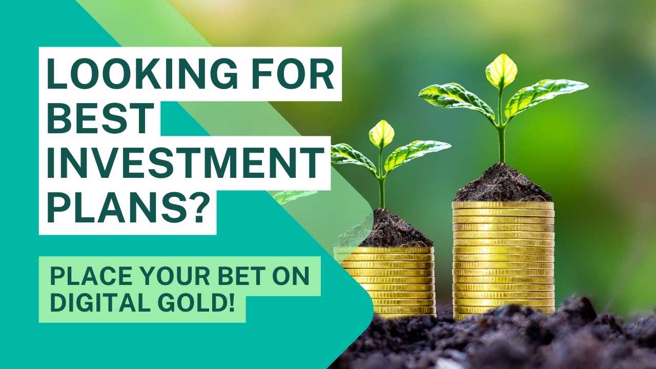 Looking For Best Investment Plans? Place Your Bet On Digital Gold!